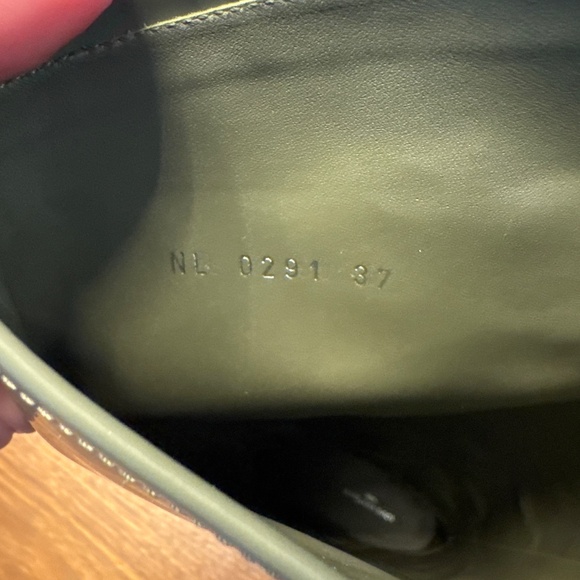 Louis Vuitton Rubber Calfskin Territory Flat High Boots Size 37 - Picture 3 of 4